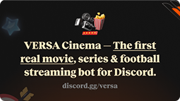 Versa Movie Discord Bot Banner