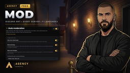AgencyMod Discord Bot Banner