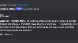 Translate Mate Discord Bot Banner