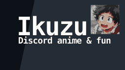 Izuku Discord Bot Banner