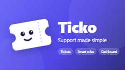 Ticko Discord Bot Banner