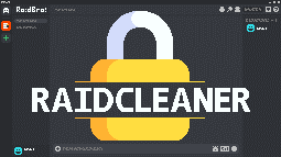 RaidCleaner Discord Bot Banner
