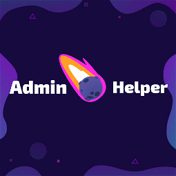 Admin Helper Discord Bot Banner