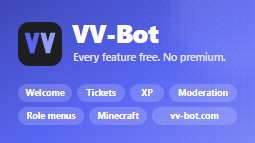 VV-Bot Discord Bot Banner