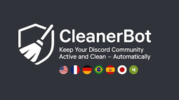 CleanerBot Discord Bot Banner