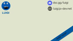 Luigi Discord Bot Banner