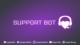 Support Bot Discord Bot Banner