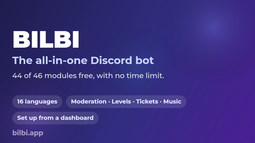 BILBI Discord Bot Banner