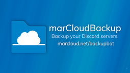 marCloudBackup Discord Bot Banner