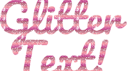 Glitter Text Discord Bot Banner