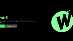 wordiBot Discord Bot Banner