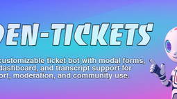 Aiden-Tickets Discord Bot Banner