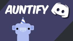 Auntify Discord Bot Banner