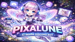Pixalune Discord Bot Banner