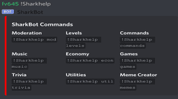 SharkBot Discord Bot Banner