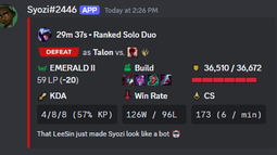 Dorans-bot Discord Bot Banner