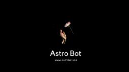 Astro Bot Discord Bot Banner