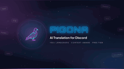 Pigona Discord Bot Banner
