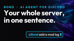 Bond Discord Bot Banner
