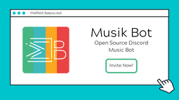 Musik Bot Discord Bot Banner