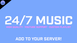 24/7 Music Discord Bot Banner