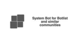 System Discord Bot Banner