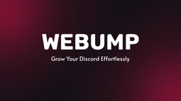 WeBump Discord Bot Banner