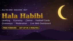 Hala Habibi Discord Bot Banner