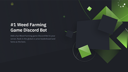 Weed Farming Discord Bot Banner