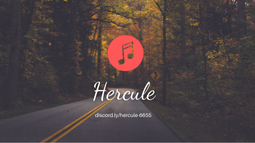 Hercule Discord Bot Banner