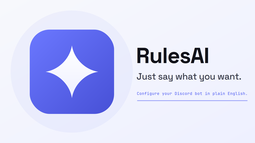 RulesAI Discord Bot Banner