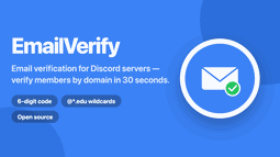 EmailVerify Discord Bot Banner