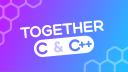 Together C & C++ Discord Server Banner