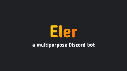 Eler Discord Bot Banner
