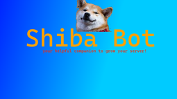 ShibaBot Discord Bot Banner