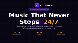 Voximora Discord Bot Banner