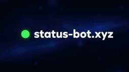 Status Bot Discord Bot Banner