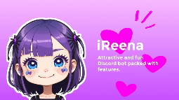 iReena Discord Bot Banner