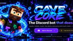 CAVE CORE Discord Bot Banner