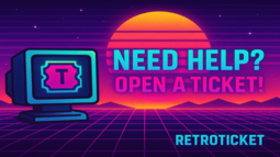 RetroTicket Discord Bot Banner