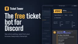 Ticket Tower Discord Bot Banner