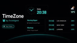 Timezone Discord Bot Banner