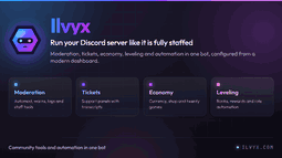 Ilvyx Discord Bot Banner