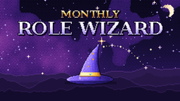 Monthly Role Wizard Discord Bot Banner
