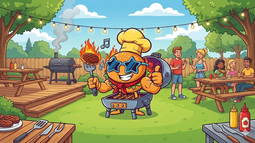 Funky Griller Discord Bot Banner