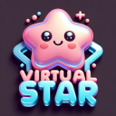 Virtual Star 💖 Discord Server Logo