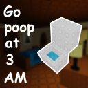 Go poop at 3 AM Discord Server Logo