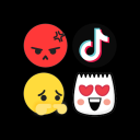 TikTok Emotes Discord Server Logo